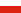 Flagge Polen